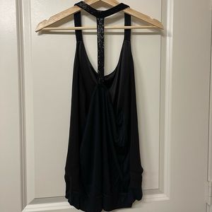 Express black tank top